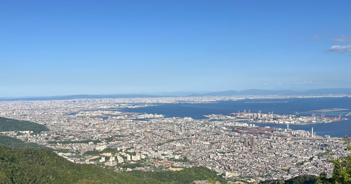 Hike: Shin-Kobe Station to Kikuseidai Observation Platform